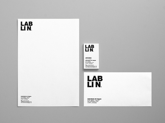 Laboratorio de Linguas #branding #lab #indentity #de #corporate #la #fuente #logo #david #pencil