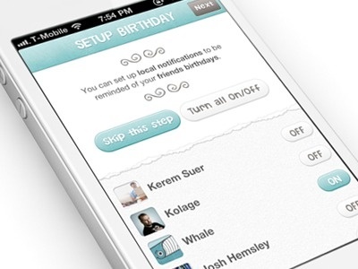 Dribbble - Iphone App Wood Shelf UI for Flowerly! by Justalab (via Julien Renvoye) #design #ui