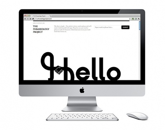 New Project! Phraseology. | Flickr - Photo Sharing! #design #website #phraseology #type #typography