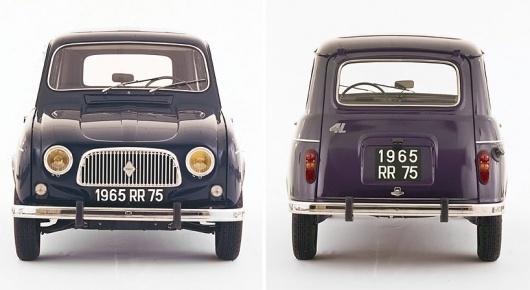renault 4 celebrates its 50th anniversary #car #renault