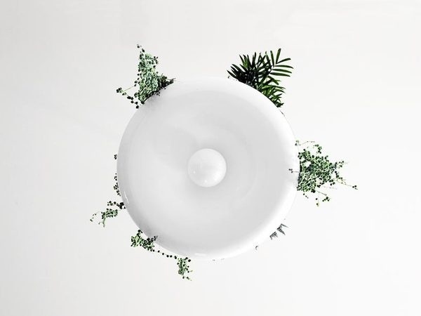 CJWHO ™ (babylon suspended garden light fixture by studio...) #lamp #crafts #design #interiors #furniture #garden #green