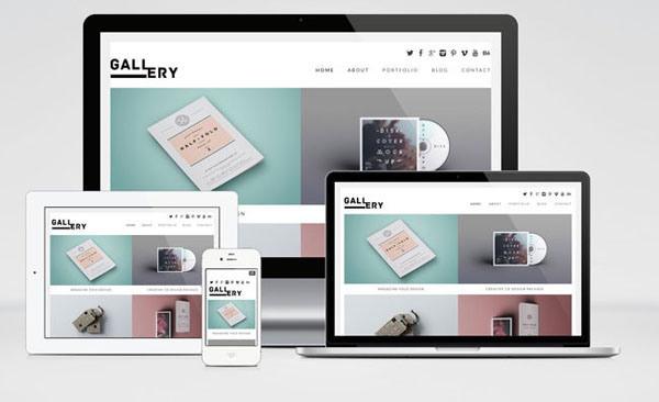 Free Minimalist Portfolio WordPress Themes