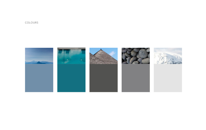 Mason Rose Private Travel branding colour palette, by Redspa http://redspa.uk