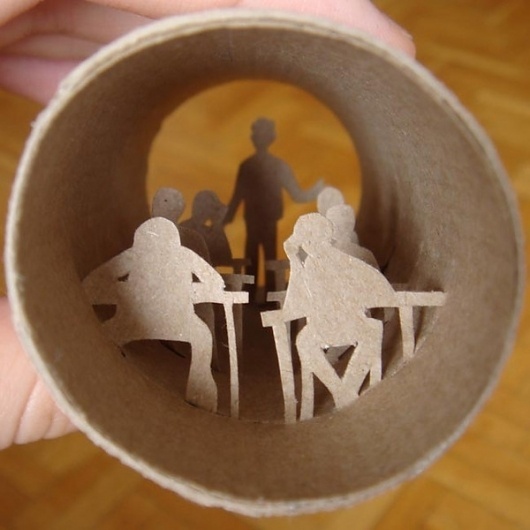 Paper cuts - Rolls on the Behance Network