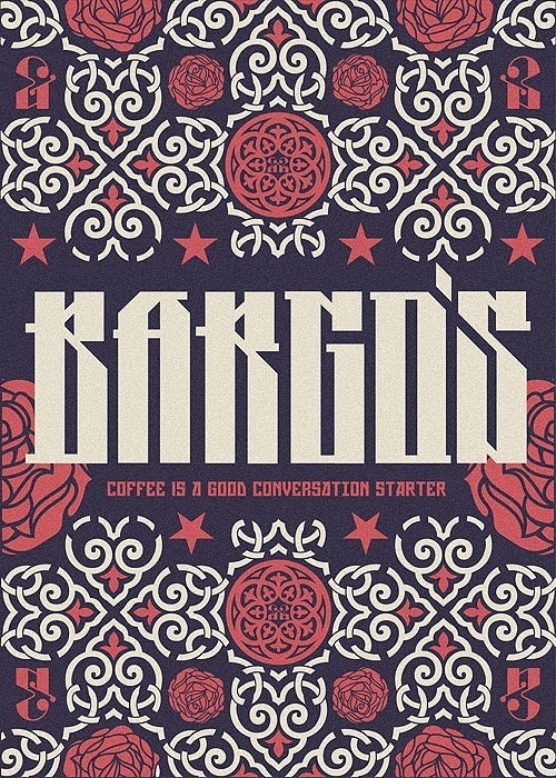 Bargo's on the Behance Network #design #graphic #brand #identity #poster #logo