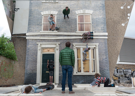 Dalston House by Leandro Erlich #mirror #art