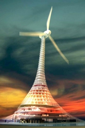 [rafdevis] - Fabien Barral #city #turbine #office #on