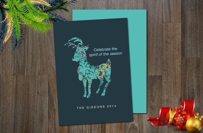 Holiday card #inspiration #creative #design #holiday #cards