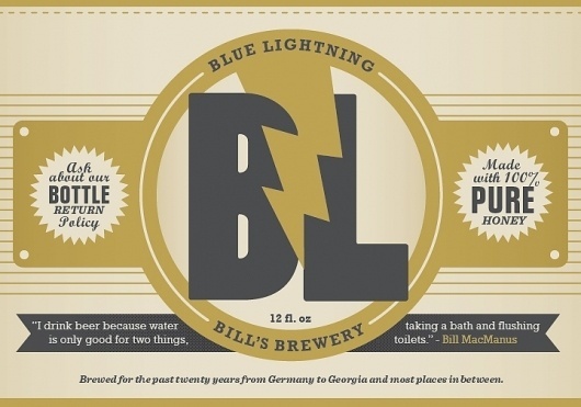Bill's Brewery #bennie #wells #labels #beer