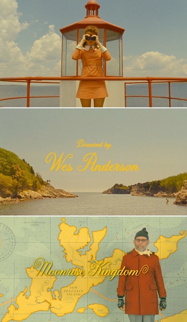 Such gorgeous lettering by Jessica Hische for Moonrise Kingdom #wes #moonrise #anderson #kingdom