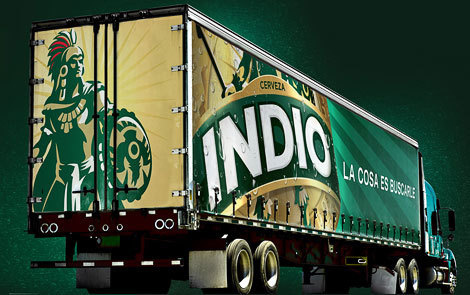 Indio Truck #packaging #beer #bottle