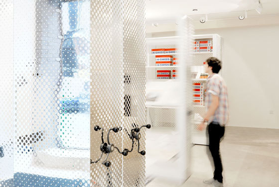 6a Architects K Space London #store #convertible #moveable
