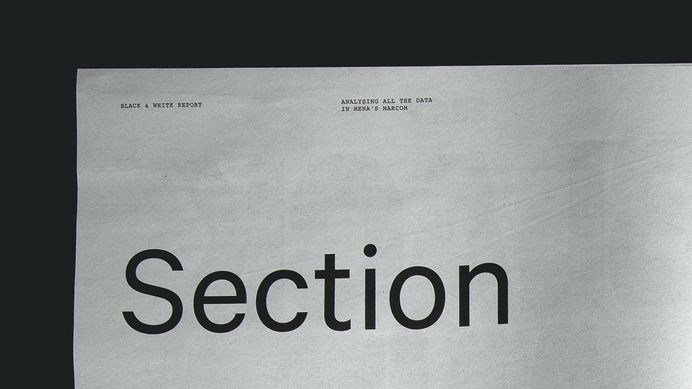 The Black And White Report on Behance