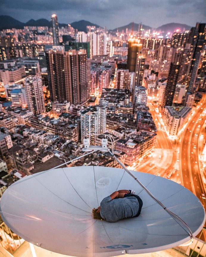 #discoverhongkong: Creative Rooftop Photography by Shmolech Wong