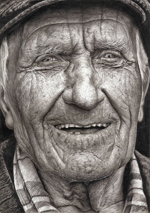 16 Year Old Shania McDonagh's Award Winning Drawing | PICDIT #white #black #art #artist #drawing