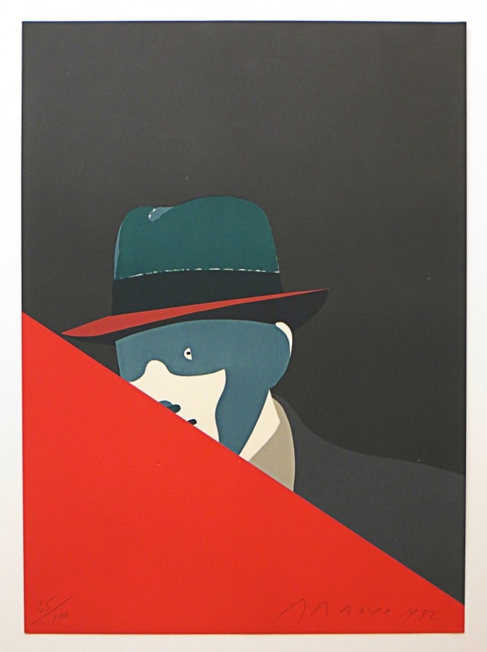 Eduardo Arroyo - Triangle Rouge