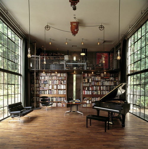 CJWHO ™ ('The Brain' by Olson Kundig Architects The Brain...) #design #books #brain #interiors #wood #architecture #library #luxury