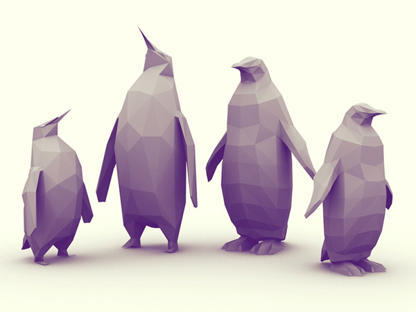 Low Poly [Animal Kingdom] on Behance #low #poly