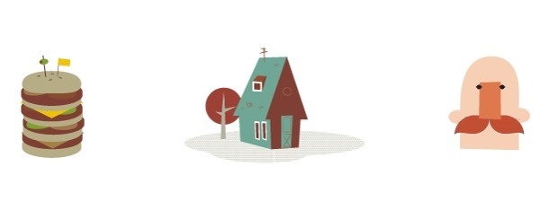 Simple is best #house #tree #illustrator #simple #tone