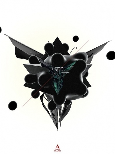 Awesome stuff by SEPT #visual #design #graphic #black #ectoplasm