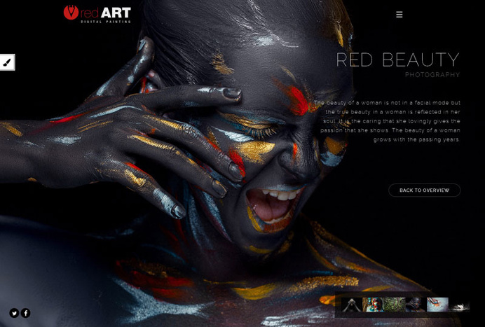 Red Art Photography