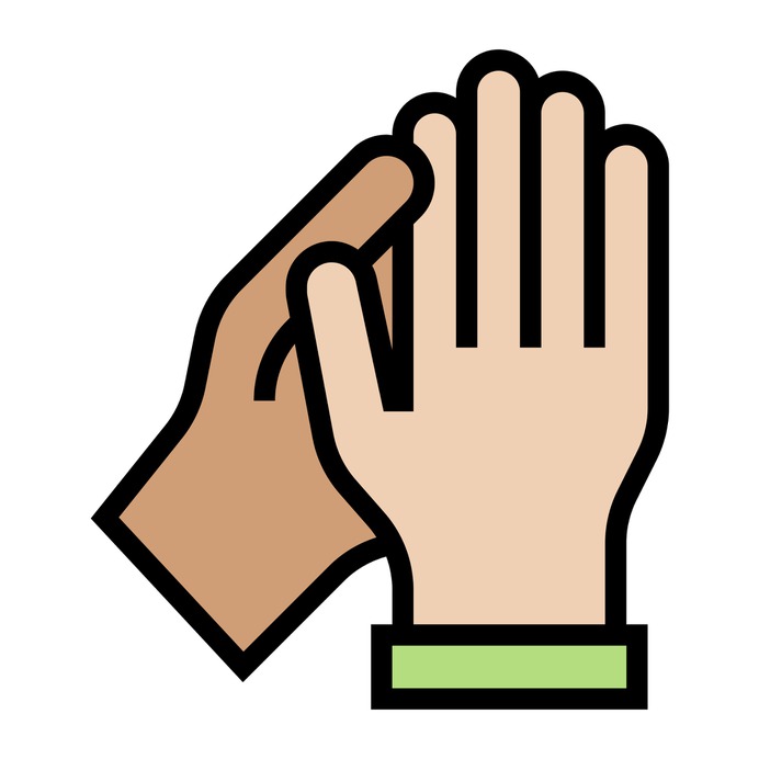 See more icon inspiration related to clap, Applaud, hands and gestures, clapping, congratulations, hand gesture, entertainment, applause and gestures on Flaticon.
