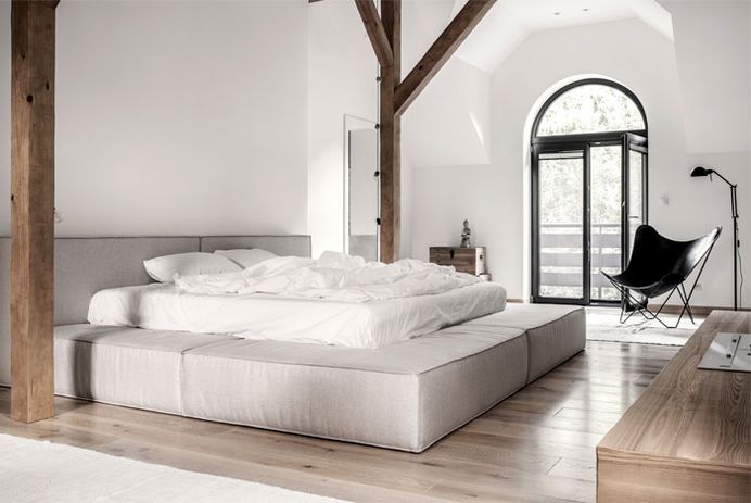 Whitewashed Walls and Brickwork Interior at House in the Suburbs of Kiev - InteriorZine