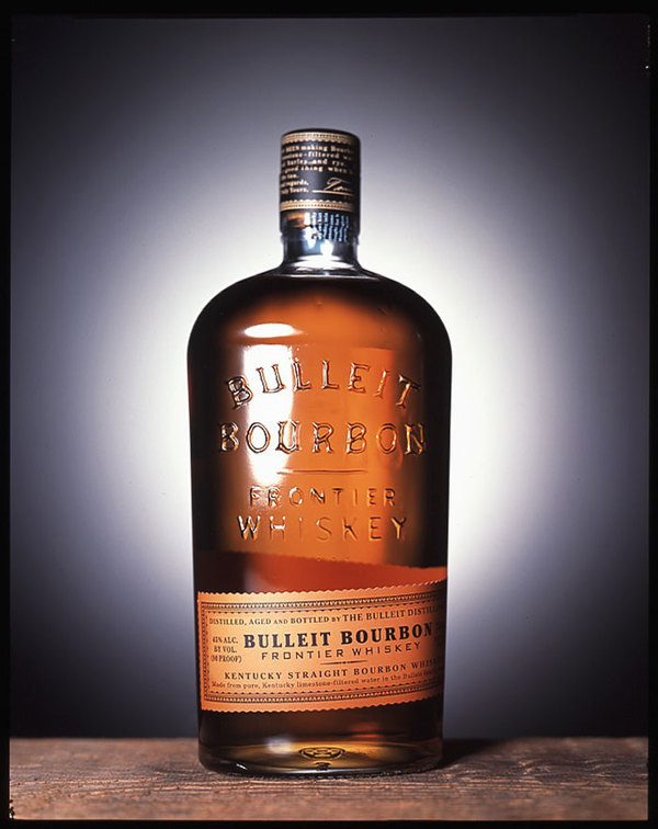 Packaging example #360: Beautiful packaging for Bulleit Bourbon. #packaging #spirits #label #bottle