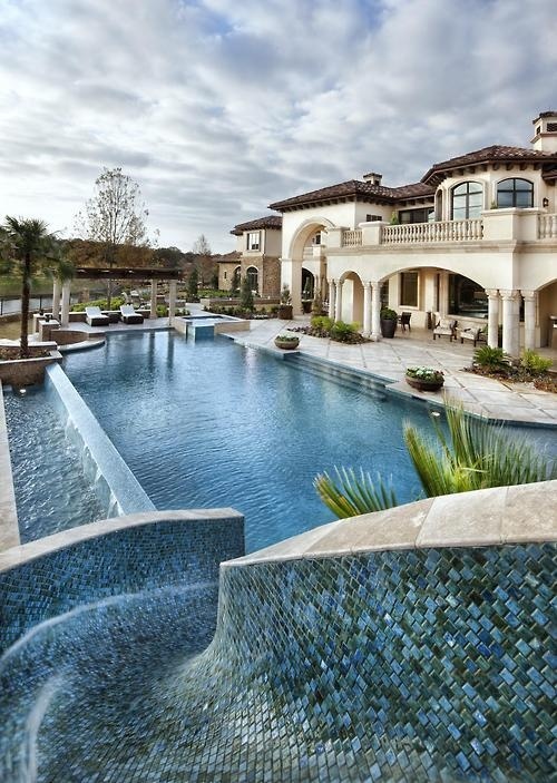 CJWHO ™ (Dallas Elegance by jauregui Architect This...) #design #pool #architecture #dallas #residence #luxury