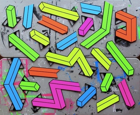 Aakash Nihalani | PICDIT #design #tape #art