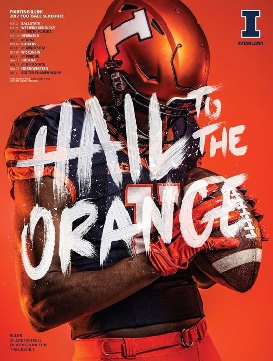 illini football schedule 2017