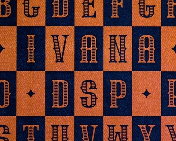 Ivana DSP #typography #vintage #lettering #font