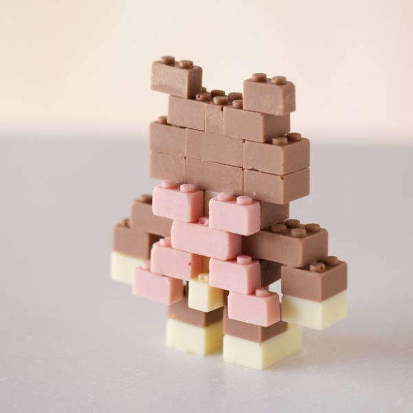 CHOCOLATE LEGO:ACGUY on Behance #chocolate #toys #lego