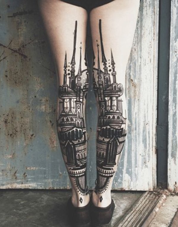Beautiful Leg Tattoos for Girls | Tatuagem na perna, Tatuagem panturilha,  Tatuagem