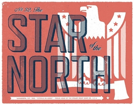 50 and 50 - GALLERY #50+50 #color #two #mottos #state #type