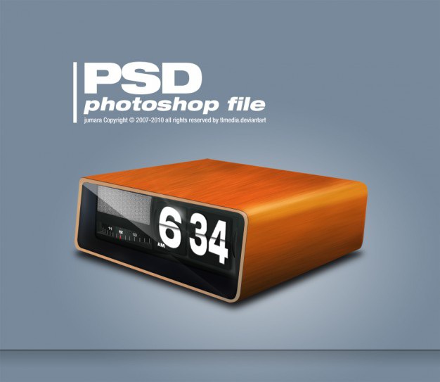 Retro clock psd Free Psd. See more inspiration related to Clock, Retro, Psd and Horizontal on Freepik.