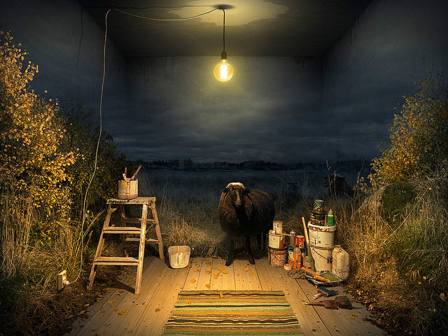Erik Johansson's Highly Fictionalized Photo Illustrations | Hi-Fructose Magazine #illustration