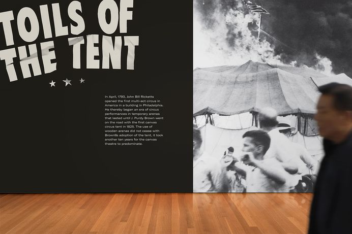 Spectacle of Tragedy #branding #rebrand #design #logo #identity #print #menu #typography #exhibitdesign