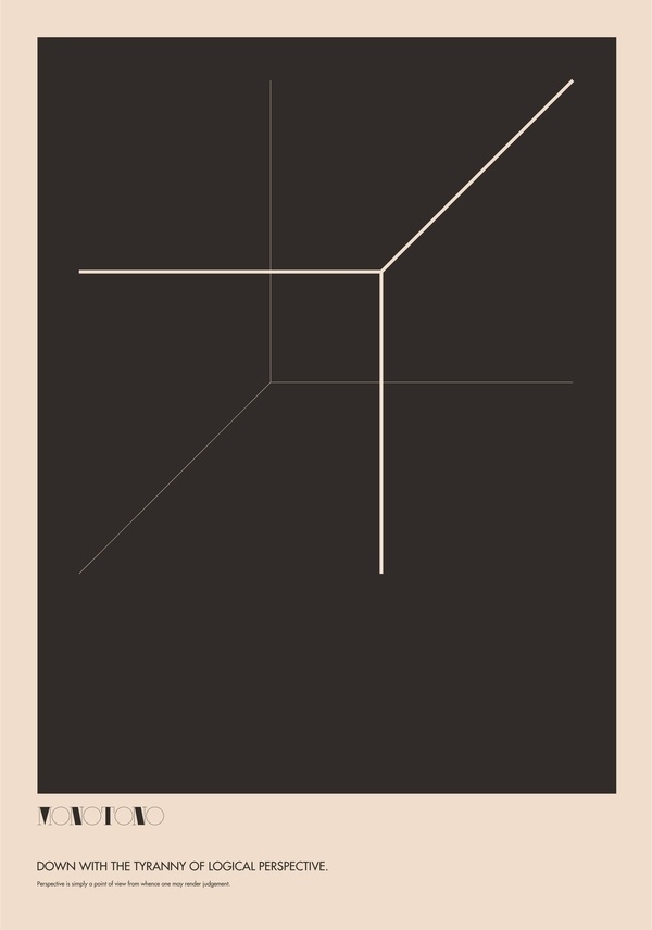 Monotono - The Absurdity of Form. Poster Study. on the Behance Network #poster