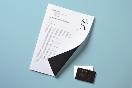 Looks like good Graphic Design by Fernanda Porto #namecards #branding #letterheads