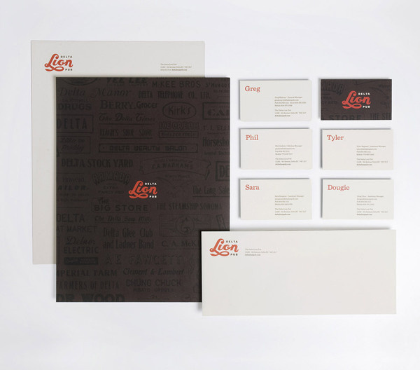 lovely stationery delta lion pub 2 #indentity