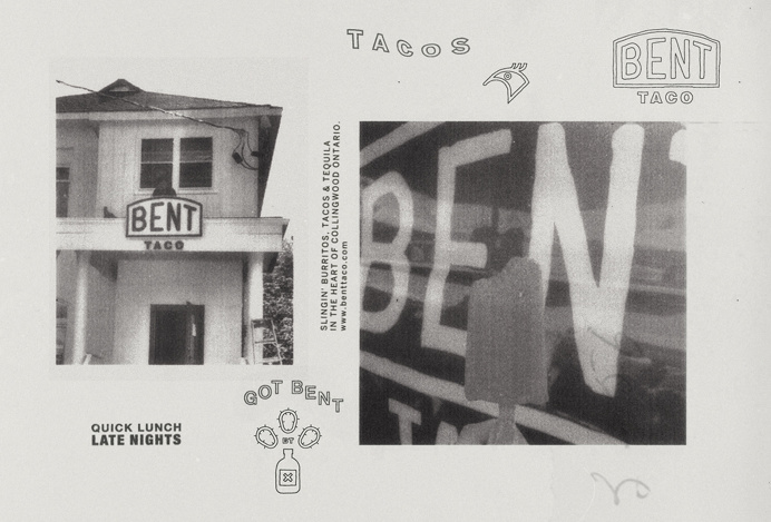 Bent Taco - Quick Lunch Late Nights. on Behance