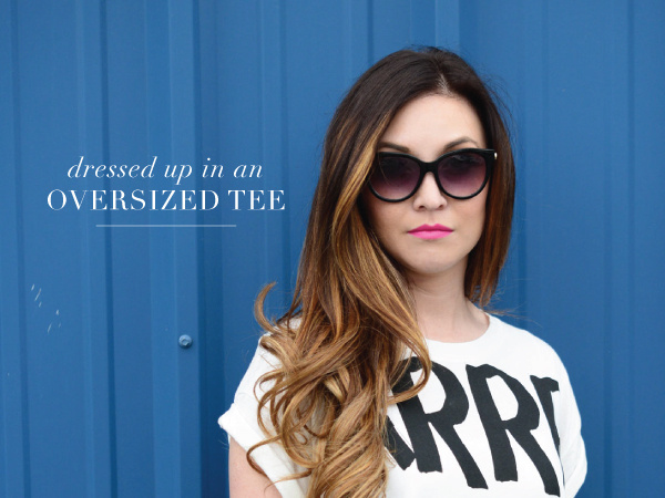 West End Girl Blog | BLOG | Designer of all things lovely #pink #sunglasses #graphic #tee #fashion #lipstick #typography