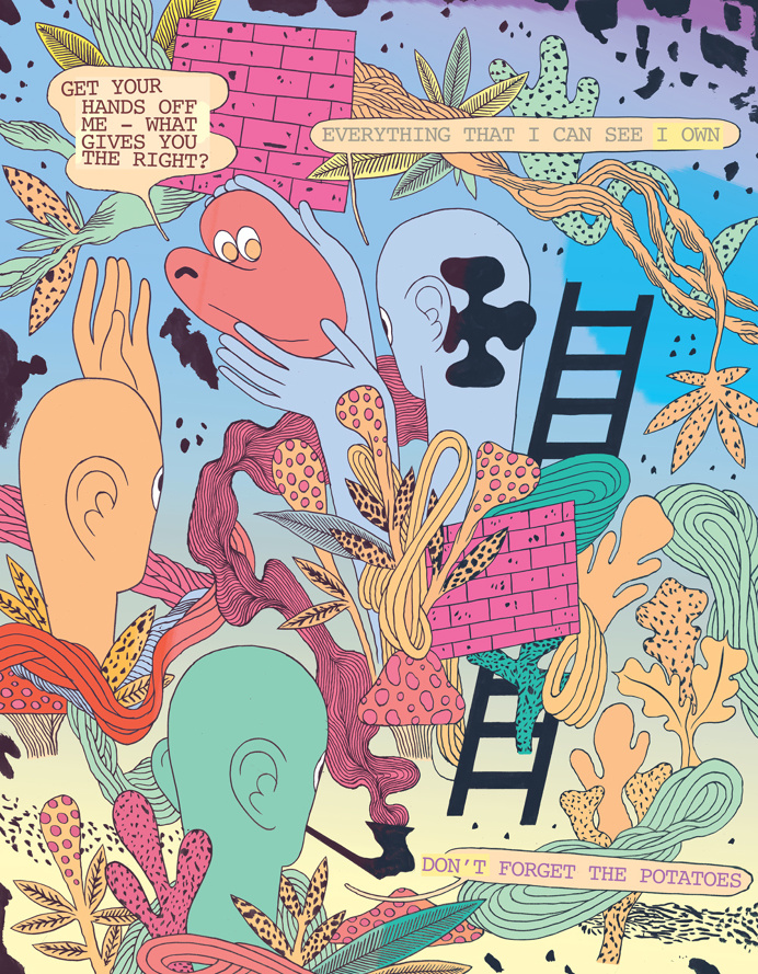 Patrick Kyle #illustration #art #graphic #drawing #digital #psychedelic #surrealism