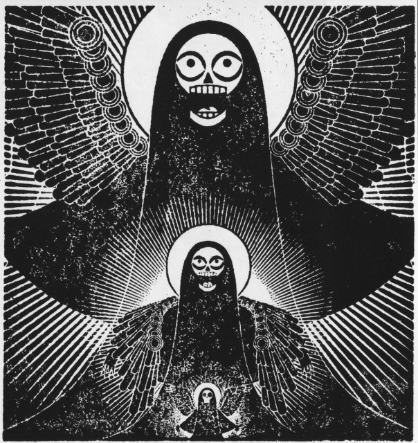 #death #illustration #print