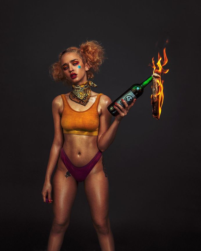Glamour and Dark Beauty Photography by Haris Nukem