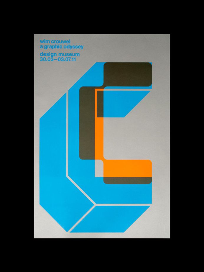Wim Crouwel Ex Hibition Poster Spinstudio 001