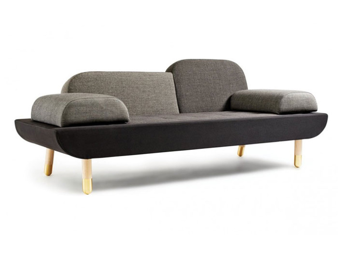 Light Gray Sofa - #design, #furniture, #modernfurniture