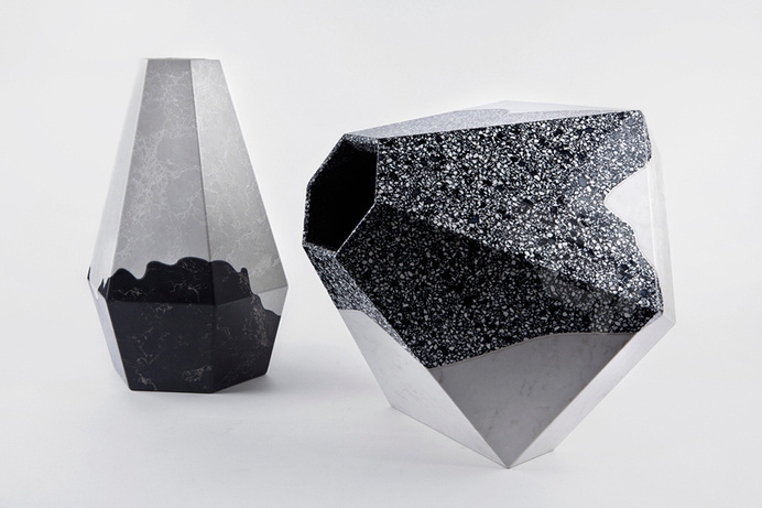 itay laniado + shira keret render scape vases from caesarstone #man #made