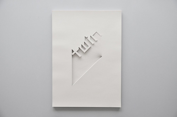 Bianca Chang // Works in Paper #paper #typography